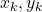 Rendered by QuickLaTeX.com x_k, y_k